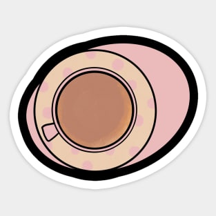 Coffee Cup / Cute Coffee Dates Sticker